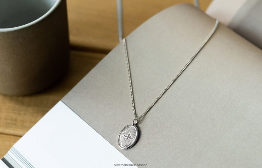 Dove Pendant Necklace Men Silver 46NBLP210 Oliver Cabell Accessories