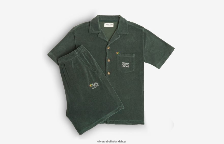 LA Capsule Terry Cloth Button-Up Men Yosemite 46NBLP243 Oliver Cabell Clothes