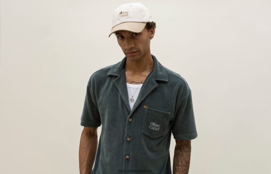 LA Capsule Terry Cloth Button-Up Men Yosemite 46NBLP243 Oliver Cabell Clothes