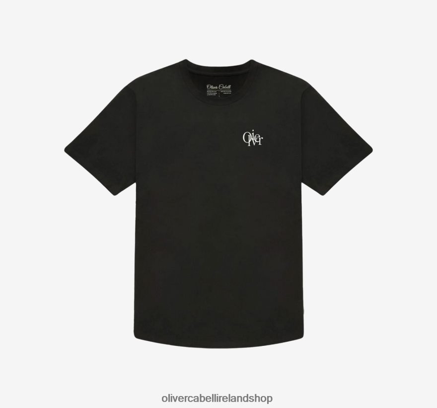 Tee Men Black 46NBLP264 Oliver Cabell Clothes