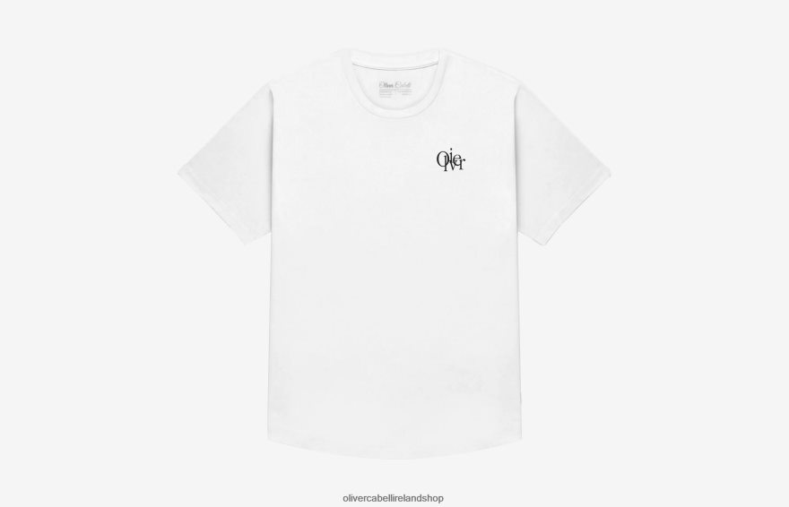 Tee Men White 46NBLP265 Oliver Cabell Clothes