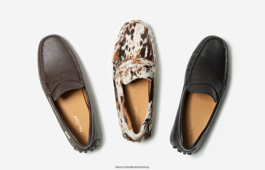 Driver 6 Men Chocolate Pebbled 46NBLP151 Oliver Cabell Footwear