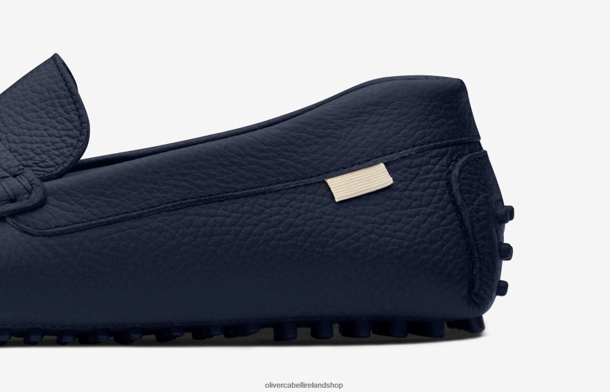 Driver 7 Men Navy Pebbled HB 46NBLP181 Oliver Cabell Footwear