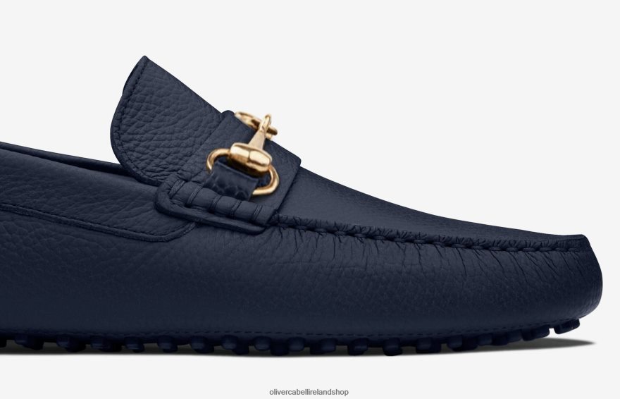 Driver 7 Men Navy Pebbled HB 46NBLP181 Oliver Cabell Footwear