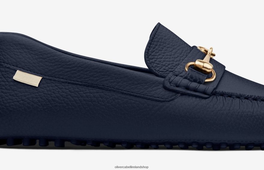 Driver 7 Men Navy Pebbled HB 46NBLP181 Oliver Cabell Footwear