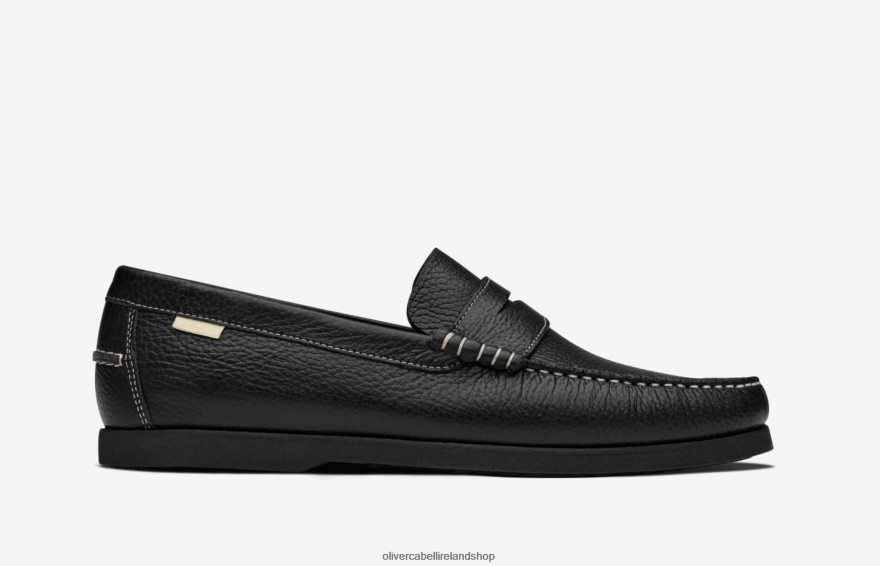 Penny Loafer Men Black 46NBLP174 Oliver Cabell Footwear