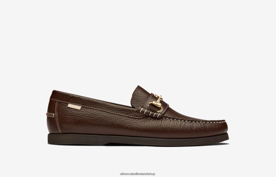 Penny Loafer Men Chocolate HB 46NBLP184 Oliver Cabell Footwear