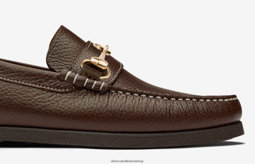 Penny Loafer Men Chocolate HB 46NBLP184 Oliver Cabell Footwear