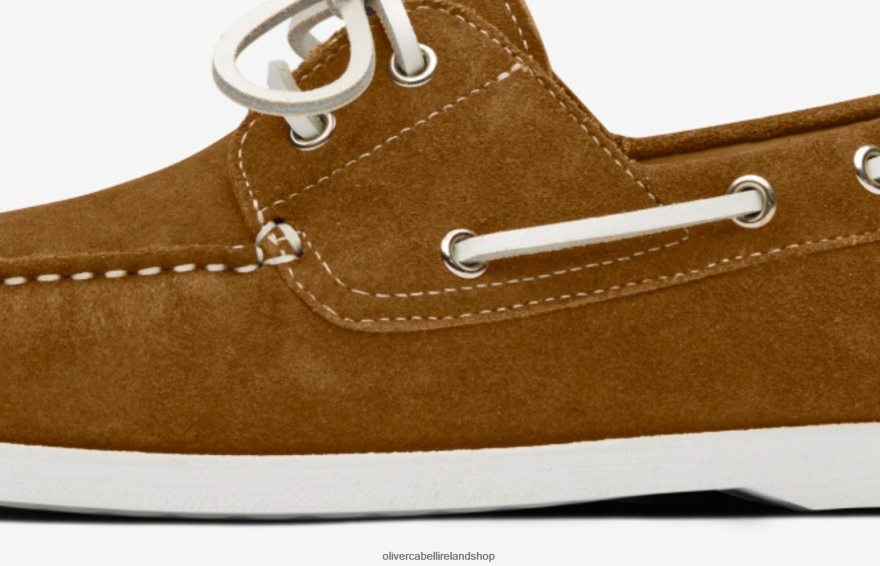 Boat Men Chestnut 46NBLP189 Oliver Cabell Footwear