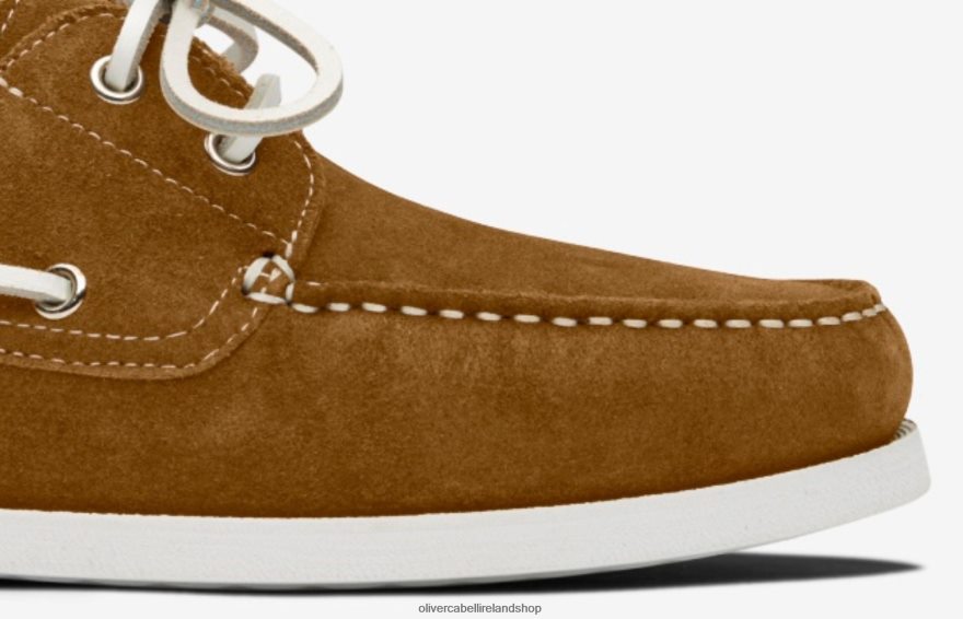 Boat Men Chestnut 46NBLP189 Oliver Cabell Footwear