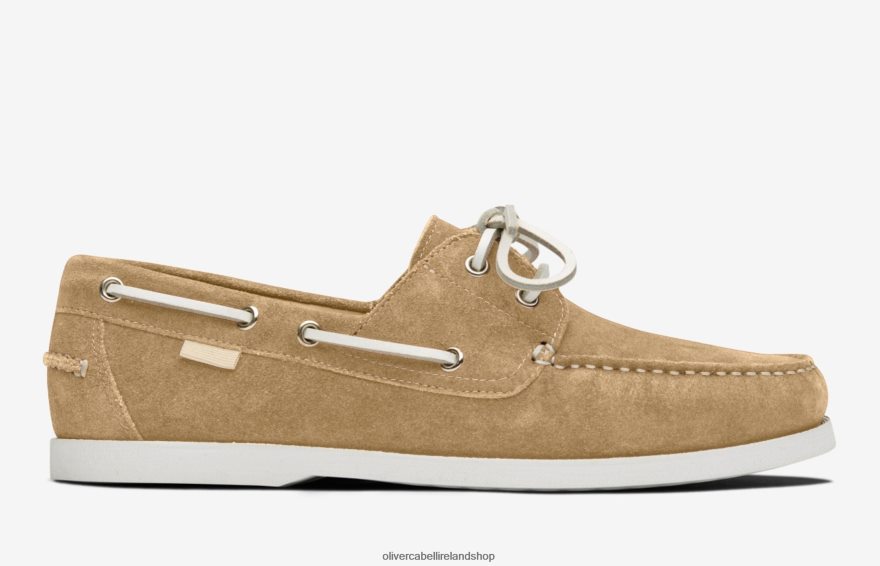 Boat Men Sand 46NBLP188 Oliver Cabell Footwear