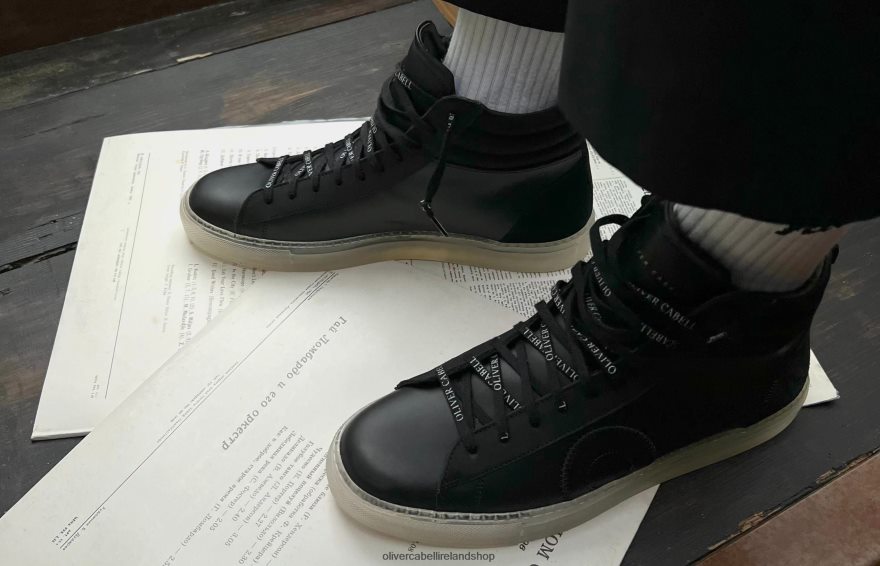 Jabbar High Men Black Ghost 46NBLP30 Oliver Cabell Footwear