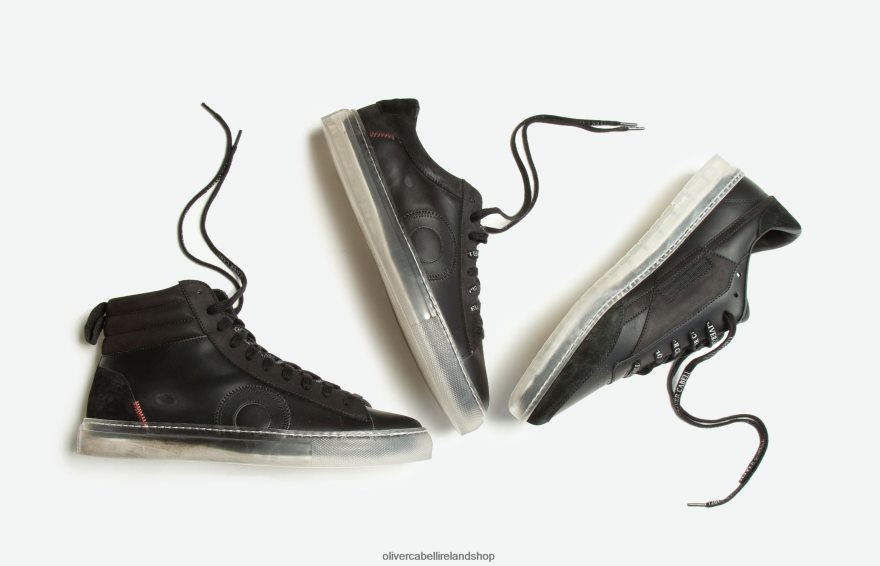 Flat Shoes 481 Men Black Ghost 46NBLP74 Oliver Cabell Footwear