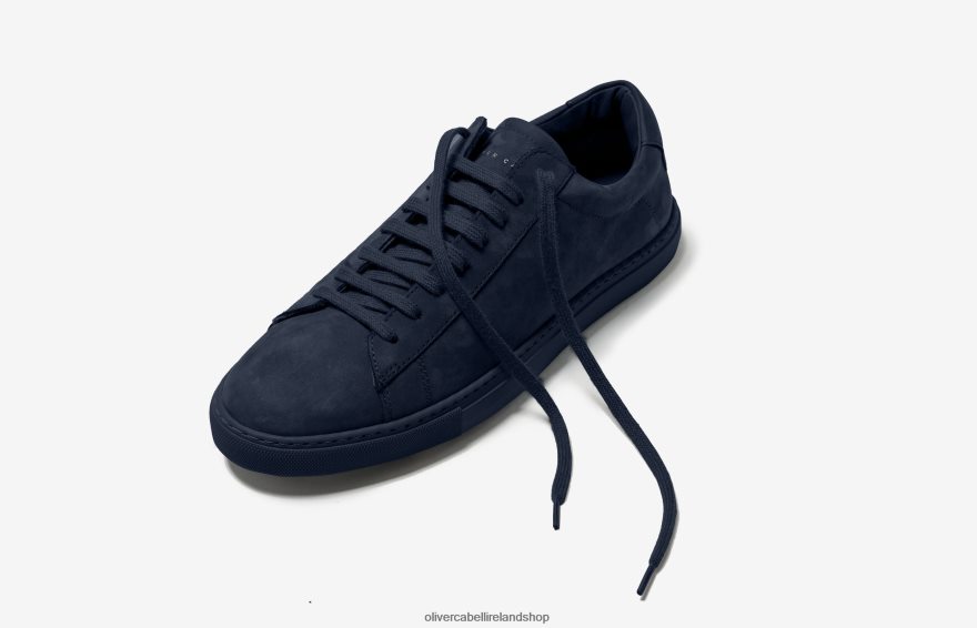 Low 1 4 Men Navy Nubuck 46NBLP78 Oliver Cabell Footwear