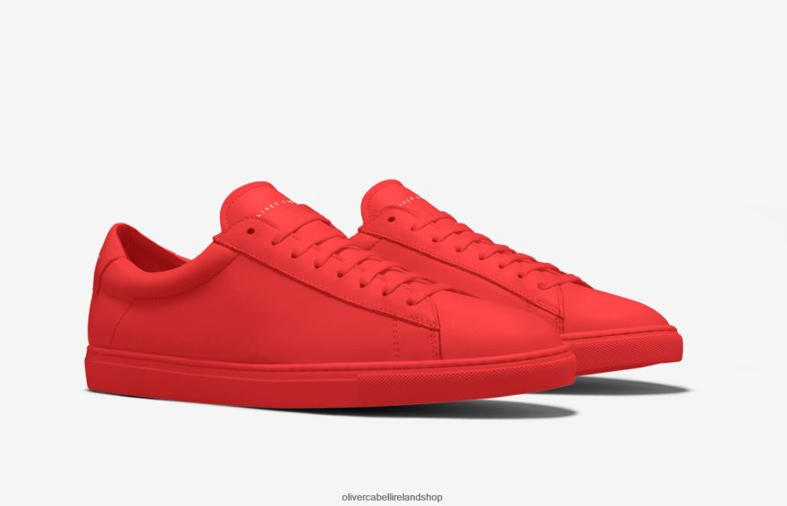 Low 1 4 Men Red 46NBLP58 Oliver Cabell Footwear