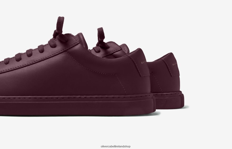 Low 1 5 Men Burgundy 46NBLP87 Oliver Cabell Footwear
