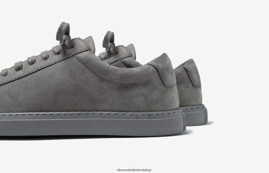 Low 1 5 Men Charcoal Nubuck 46NBLP85 Oliver Cabell Footwear