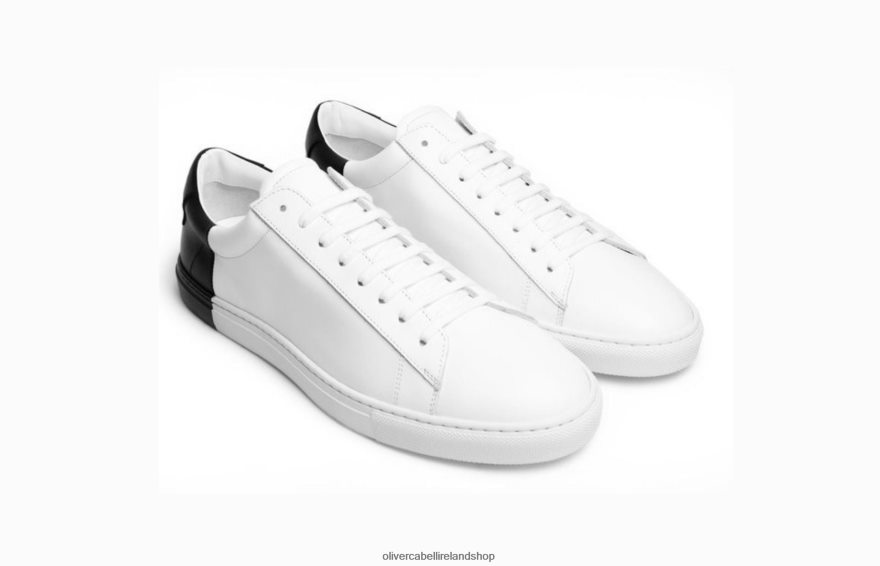 Low Top Jet Profile Final Men Black/White 46NBLP39 Uncrate x Oliver Cabell Footwear