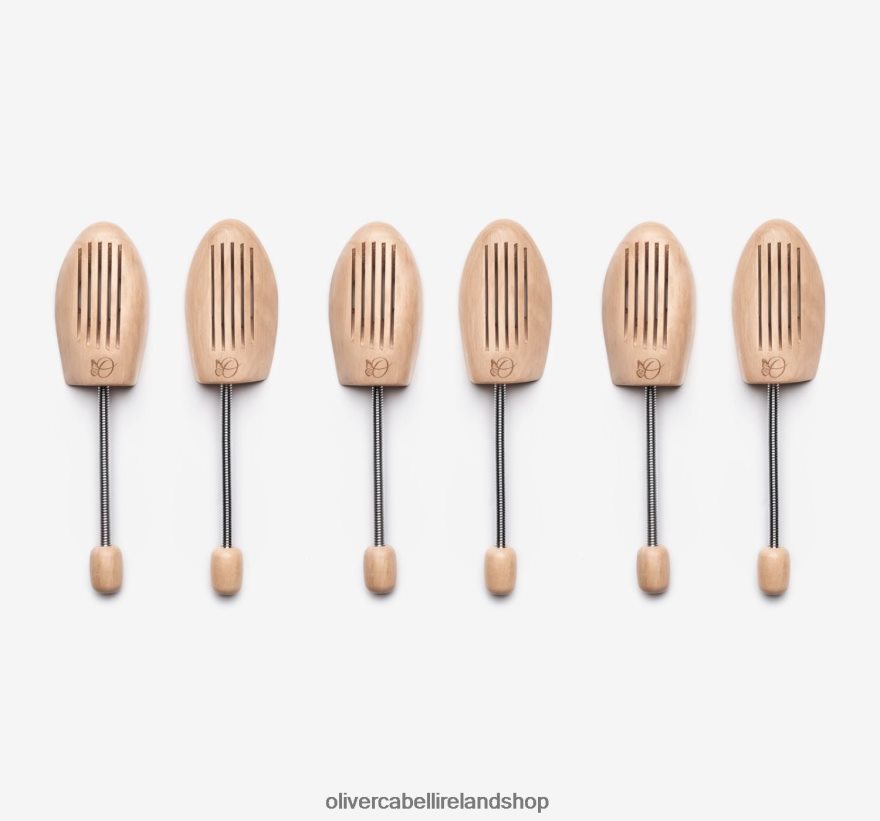 Shoe Trees (Pack of 3) Unisex Wood 46NBLP273 Oliver Cabell Accessories