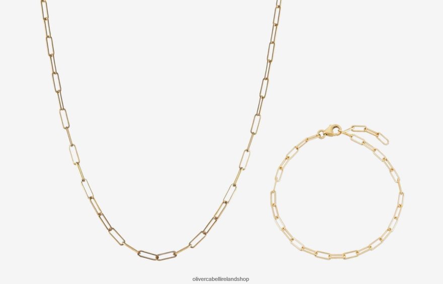 Link Set Women Gold 46NBLP449 Oliver Cabell Accessories