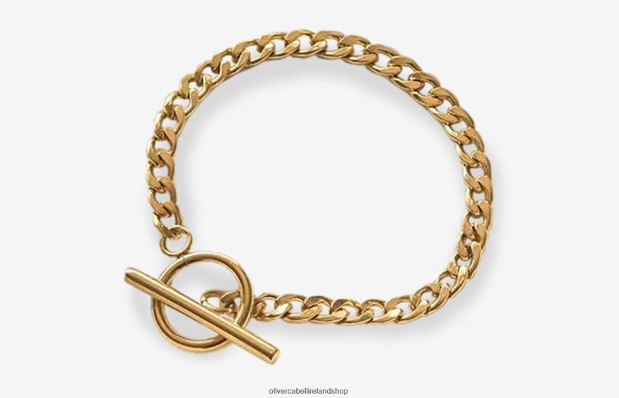 Toggle Chain Bracelet Women Gold 46NBLP448 Oliver Cabell Accessories
