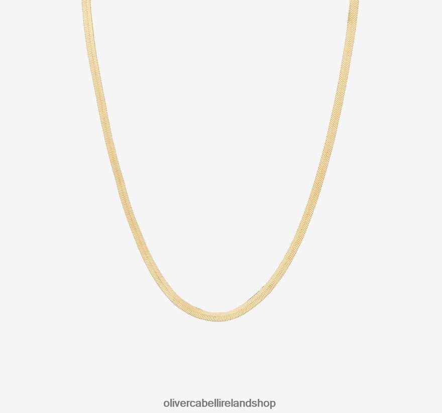 Herringbone Chain Women Gold 46NBLP427 Oliver Cabell Accessories