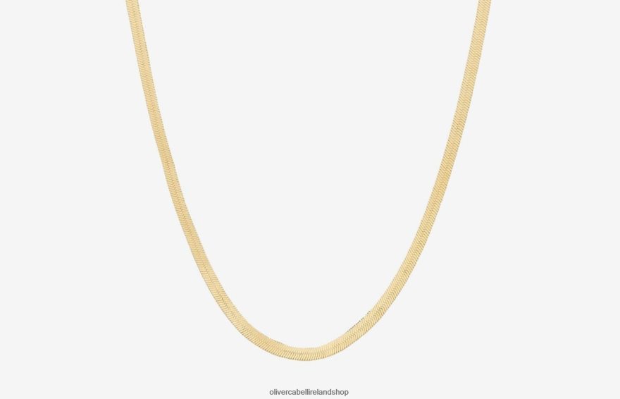 Herringbone Chain Women Gold 46NBLP427 Oliver Cabell Accessories