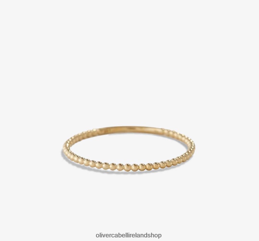 Bead Ring Women Gold 46NBLP436 Oliver Cabell Accessories