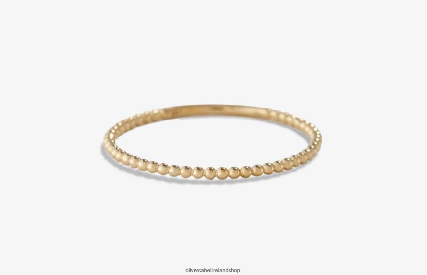 Bead Ring Women Gold 46NBLP436 Oliver Cabell Accessories