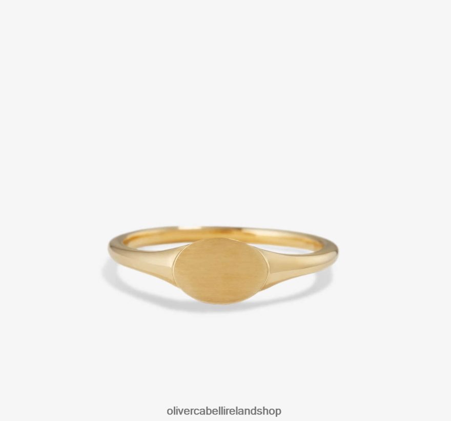 Signet Ring Women Gold 46NBLP437 Oliver Cabell Accessories