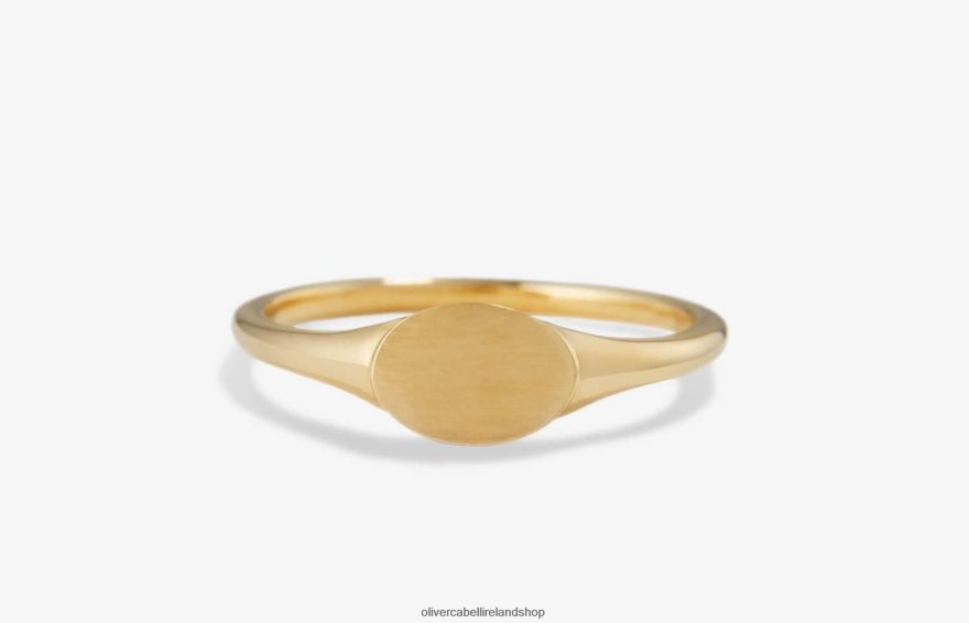 Signet Ring Women Gold 46NBLP437 Oliver Cabell Accessories