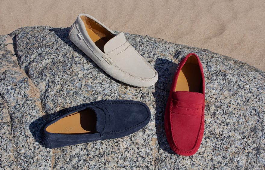 Driver 12 Women Navy 46NBLP378 Oliver Cabell Footwear