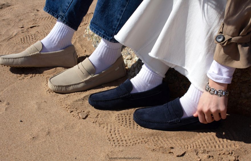 Driver 12 Women Navy 46NBLP378 Oliver Cabell Footwear