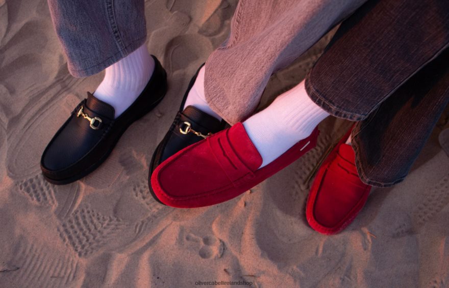 Driver 12 Women Red 46NBLP380 Oliver Cabell Footwear