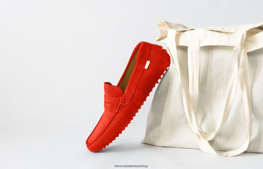 Driver 12 Women Red 46NBLP380 Oliver Cabell Footwear