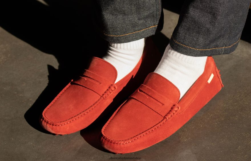 Driver 12 Women Red 46NBLP380 Oliver Cabell Footwear