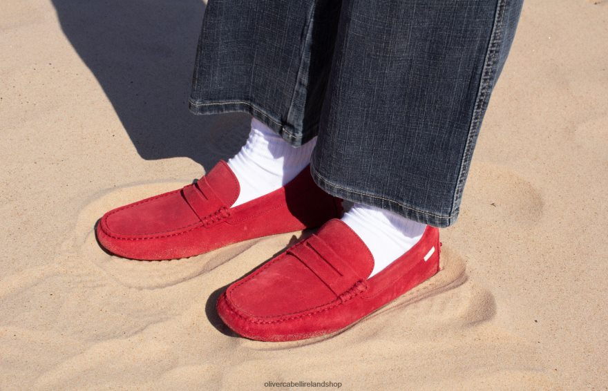 Driver 12 Women Red 46NBLP380 Oliver Cabell Footwear