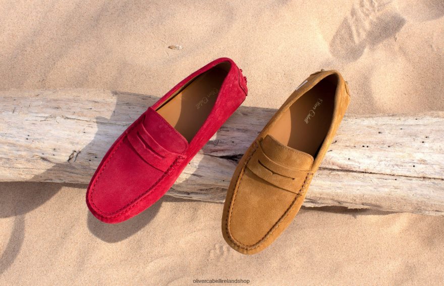 Driver 12 Women Red 46NBLP380 Oliver Cabell Footwear