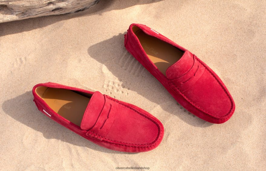 Driver 12 Women Red 46NBLP380 Oliver Cabell Footwear