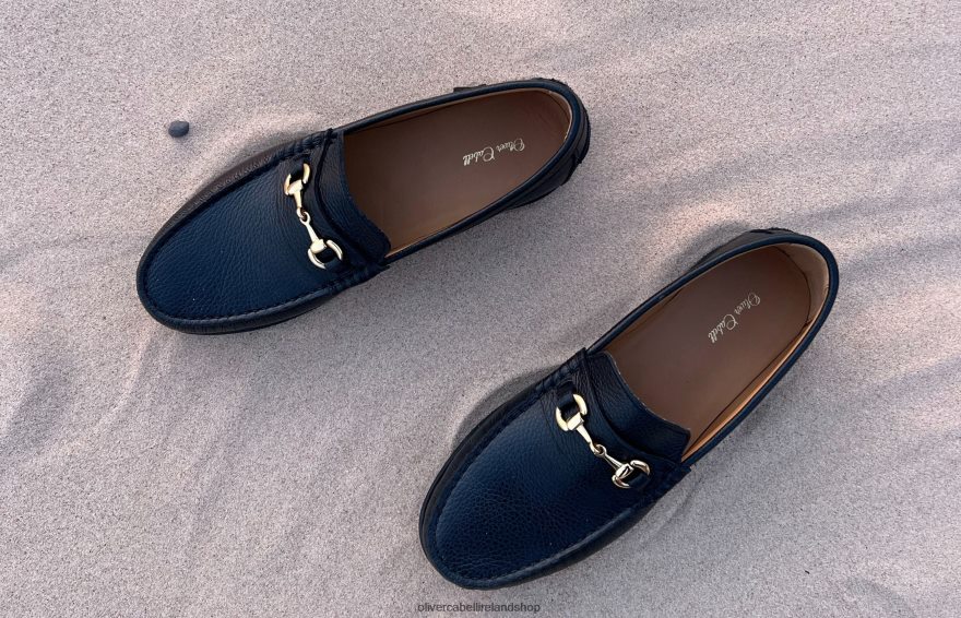 Penny Loafer Women Black HB 46NBLP401 Oliver Cabell Footwear