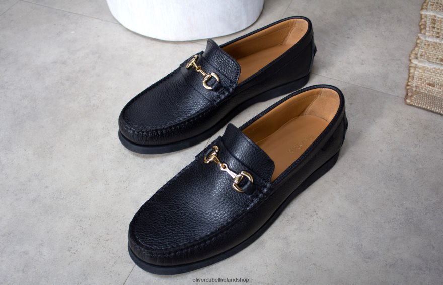 Penny Loafer Women Black HB 46NBLP401 Oliver Cabell Footwear